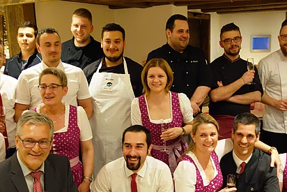 Mitarbeiter im Enztalhotel in Enzklösterle