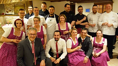 Mitarbeiter im Enztalhotel in Enzklösterle