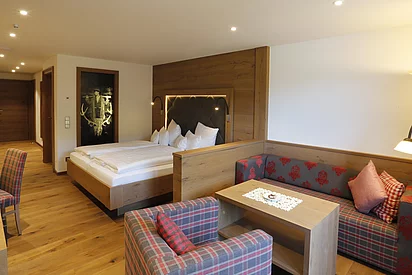 Doppelzimmer Superior Hirschkopf im Wellnesshotel Enztalhotel im Schwarzwald