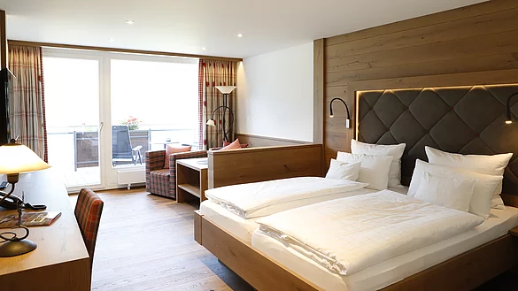 Doppelzimmer Superior Hirschkopf im Wellnesshotel Enztalhotel im Schwarzwald