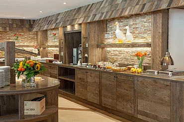Frühstücksbuffet im Gourmethotel Enztalhotel im Schwarzwald