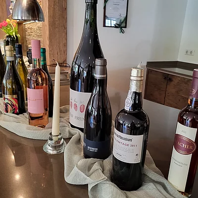 Frühlingsgala im Enztalhotel, Küche und Service laufen auf Hochtouren und ich als Sommelier bin auch gut vorbereitet.